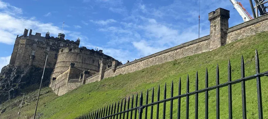 Edinburgh Castle.