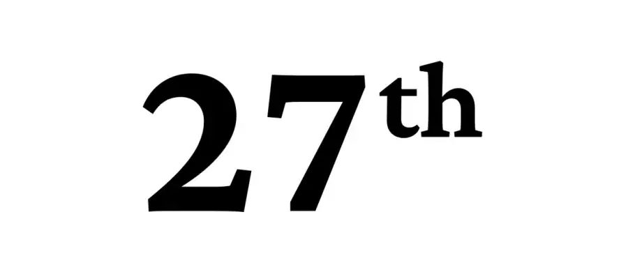 27th