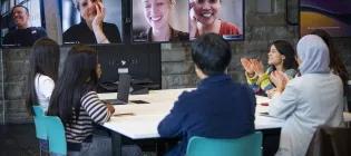 Fusion learning - some students in class, others online