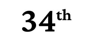 34th