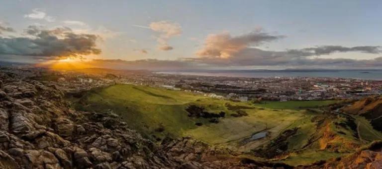 A view of Edinburgh from Arthur's Seat