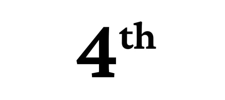 4th