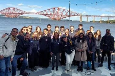 Energy, Society and Sustainability Students - South Queensferry Welcome Week 2025