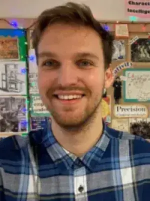 Robert smiling for the camera