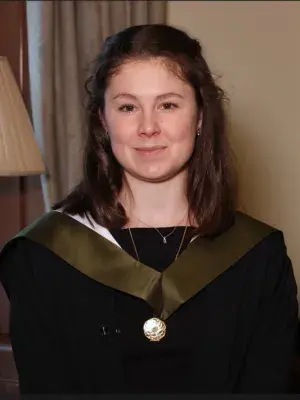 Ava Russell, MScR Biomedical Sciences (Life Sciences), graduated 2024