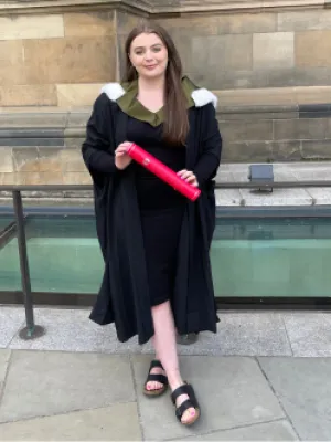 Erin Mills, BSc (Hons) Geography graduate