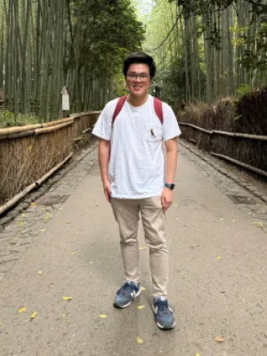 Gary Chan, BSc (Hons) Ecological and Environmental Sciences graduate