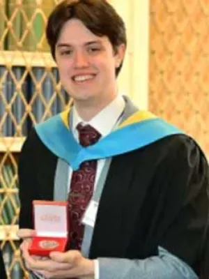 Shane McCarthy at graduation